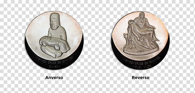 Coining Medal Silver Mexican Mint, Coin transparent background PNG clipart