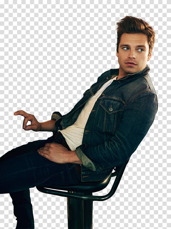 Sebastian Stan Bucky Barnes Captain America: The First Avenger Actor Poster, actor transparent background PNG clipart