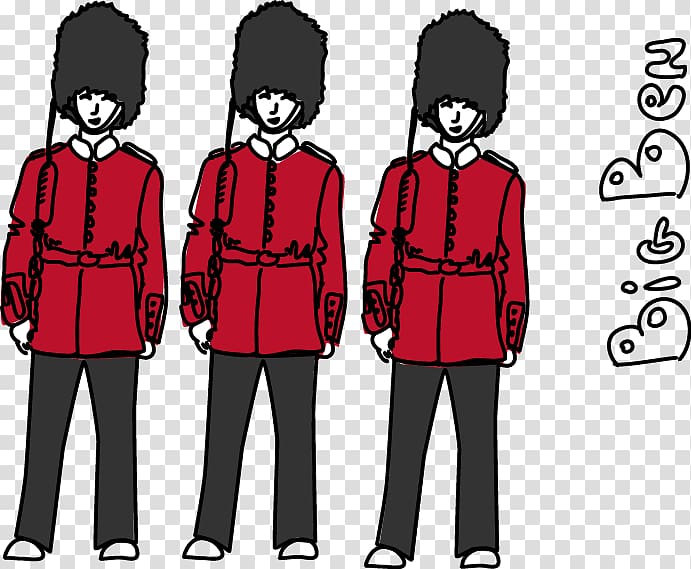 London Cartoon Soldier, Cartoon soldier Monogram transparent background PNG clipart