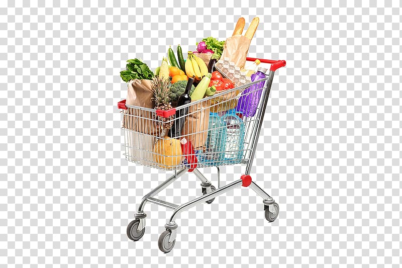 Shopping cart Grocery store Supermarket, shopping cart transparent background PNG clipart