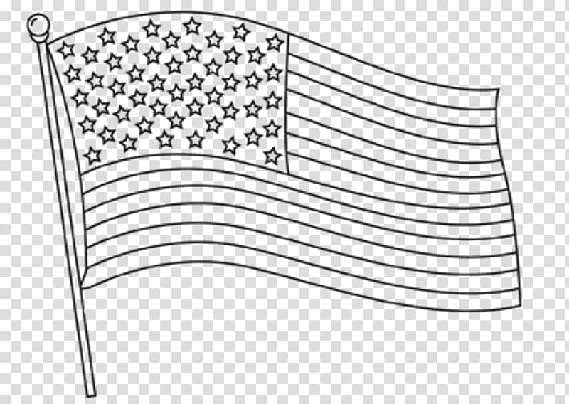 Flag of the United States Coloring book State flag, american flag transparent background PNG clipart