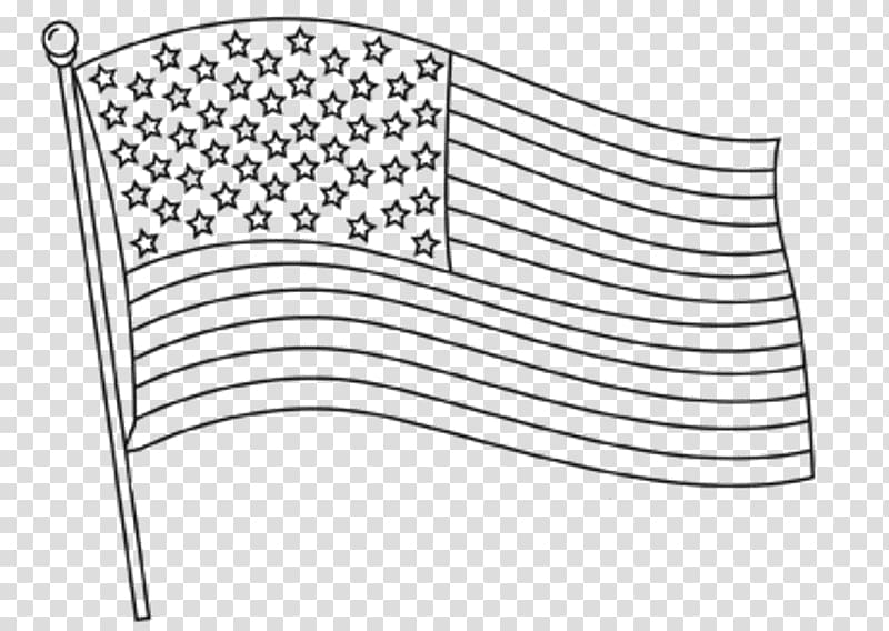 american flag transparent background black and white