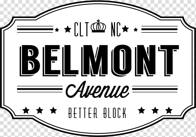 Logo Brand Music White Font, Belmont transparent background PNG clipart