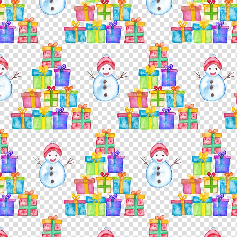 Christmas gift Icon, Creative Floral floral material transparent background PNG clipart