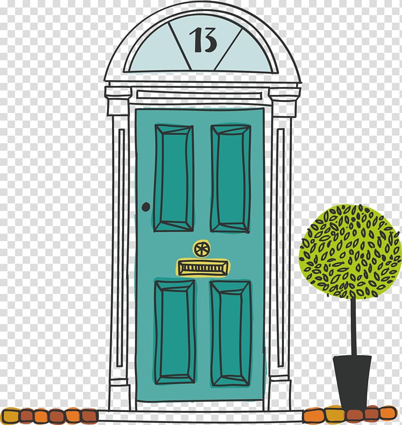 Door Interior Design Services House Illustration, Illustration Door transparent background PNG clipart