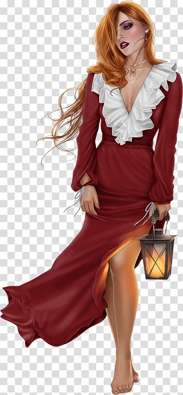 Woman Girl Lantern Artist Drawing, anna liwanag transparent background PNG clipart