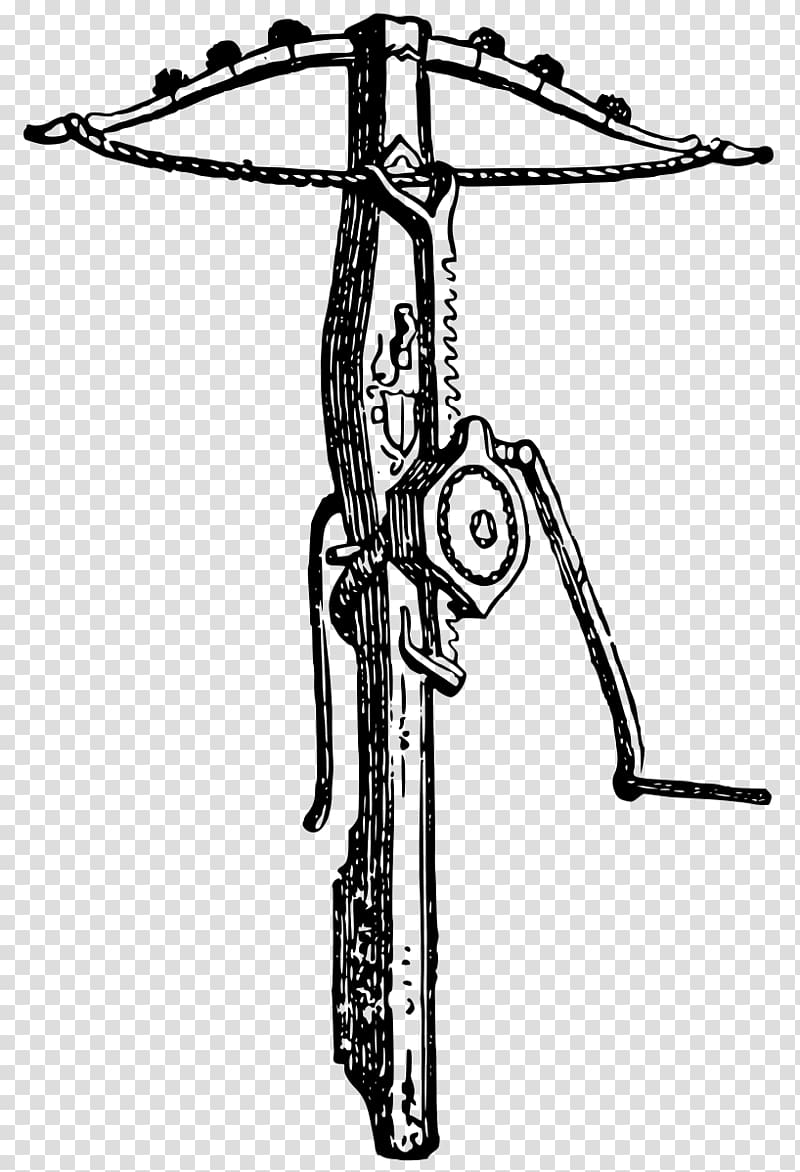 Crossbow Rack and pinion Nordisk familjebok Cranequinero Cric, weapon transparent background PNG clipart