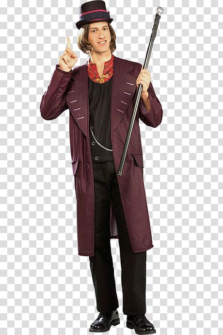 The Willy Wonka Candy Company Charlie and the Chocolate Factory Charlie Bucket Costume, others transparent background PNG clipart