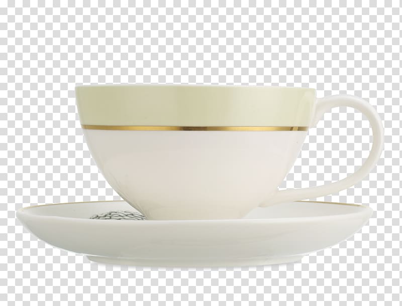 Coffee cup Tea Saucer Porcelain Mug, GOLD CAKE STAND transparent background PNG clipart