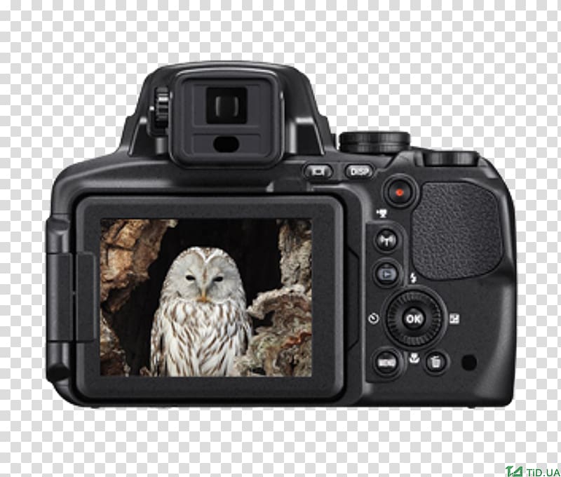 Canon PowerShot SX60 HS Nikon Coolpix P900 Digital Camera, Black Zoom lens, nikon\'s coolpix p900 transparent background PNG clipart