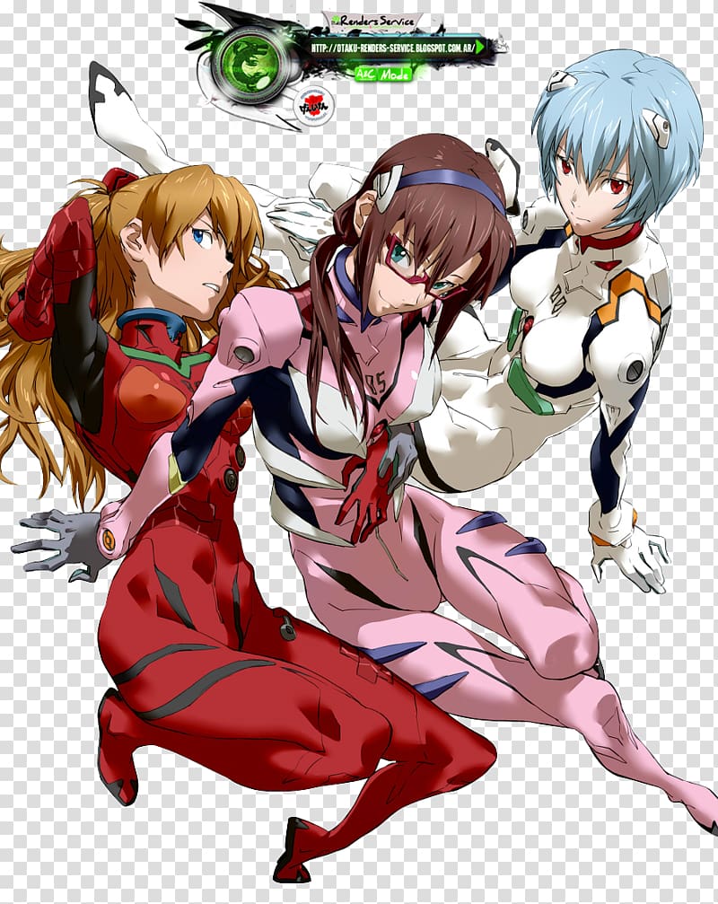 Asuka Langley Soryu Rei Ayanami Misato Katsuragi Shinji Ikari Evangelion, Anime transparent background PNG clipart