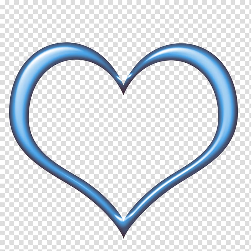 Heart Blue Drawing Frames , i love you transparent background PNG clipart