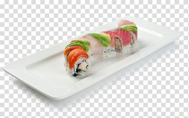 California roll Sushi Makizushi Tamagoyaki Smoked salmon, sushi rolls transparent background PNG clipart