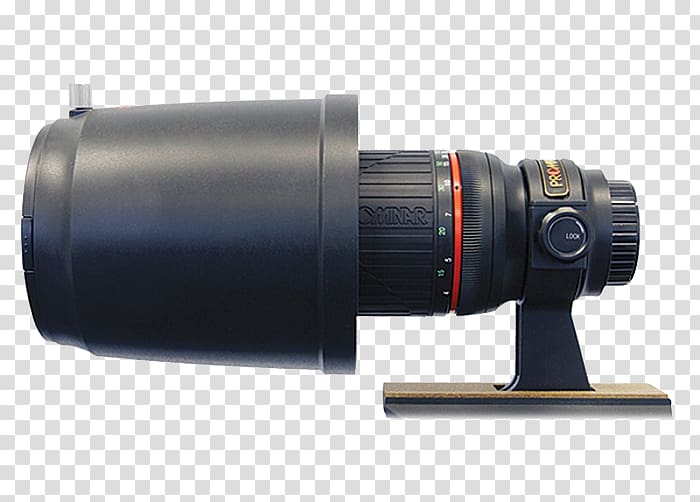 Camera lens Tele lens Low-dispersion glass Optical instrument, spotter scope transparent background PNG clipart