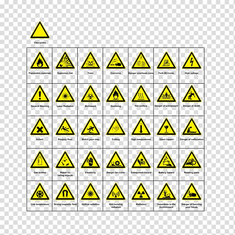 Hazard symbol Dangerous goods Sign Safety, three dimensional triangle transparent background PNG clipart
