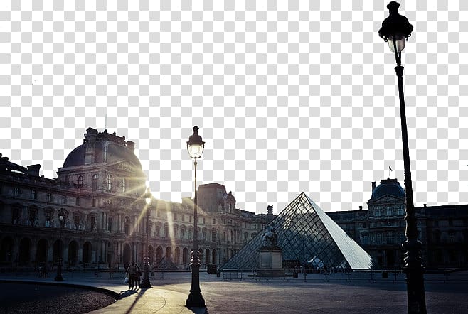 Musxe9e du Louvre Building Palace Tourism, Louvre Travel four transparent background PNG clipart