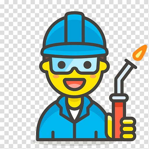 Laborer Computer Icons Factory Smiley , smiley transparent background PNG clipart