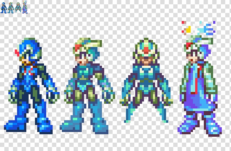 Mega Man X4 Mega Man Zero 3 Mega Man X7, others transparent background PNG clipart