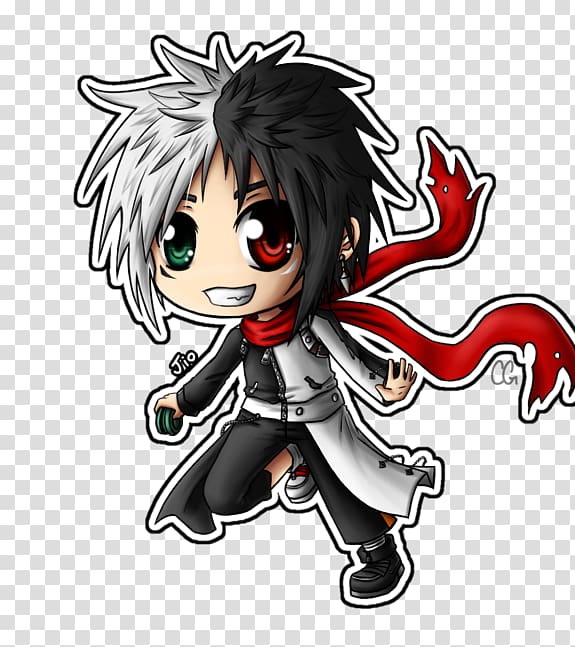 O-Parts Hunter Blazer Drive Chibi Fan art Mangaka, Chibi transparent background PNG clipart