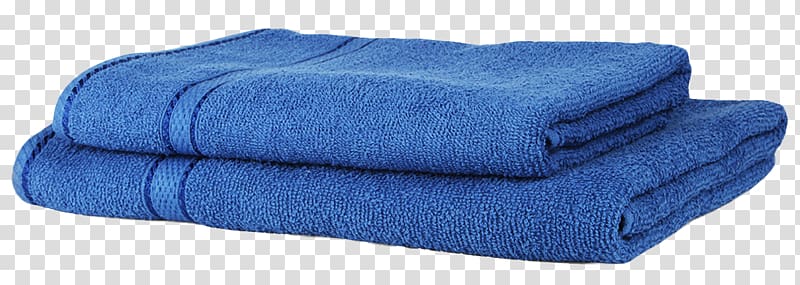 Towel Blue, Towel transparent background PNG clipart
