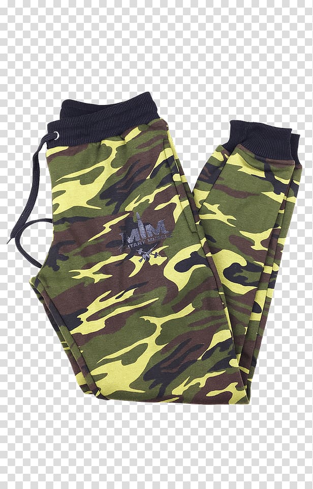 Military camouflage Sweatpants Shorts, joggers transparent background PNG clipart