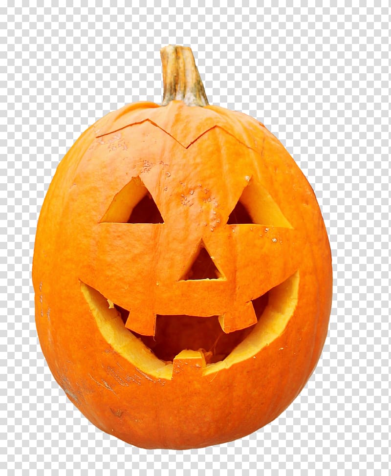 Pumpkin Jack-o\'-lantern Halloween Carving Cucurbita maxima, pumpkin transparent background PNG clipart
