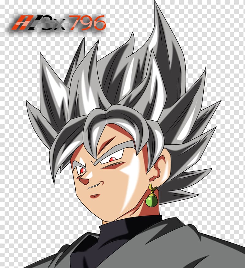 Goku Black Frieza Vegeta Trunks, goku, black Hair, fictional Character png