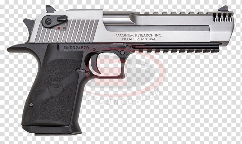 IMI Desert Eagle .50 Action Express Magnum Research .357 Magnum Semi-automatic firearm, red lights transparent background PNG clipart