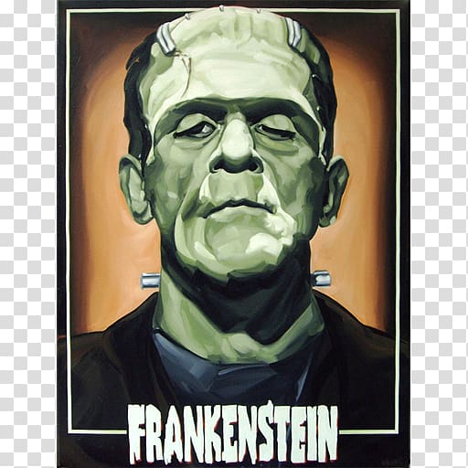 Basil Gogos Frankenstein\'s monster Tattoo Flash, Flash transparent background PNG clipart