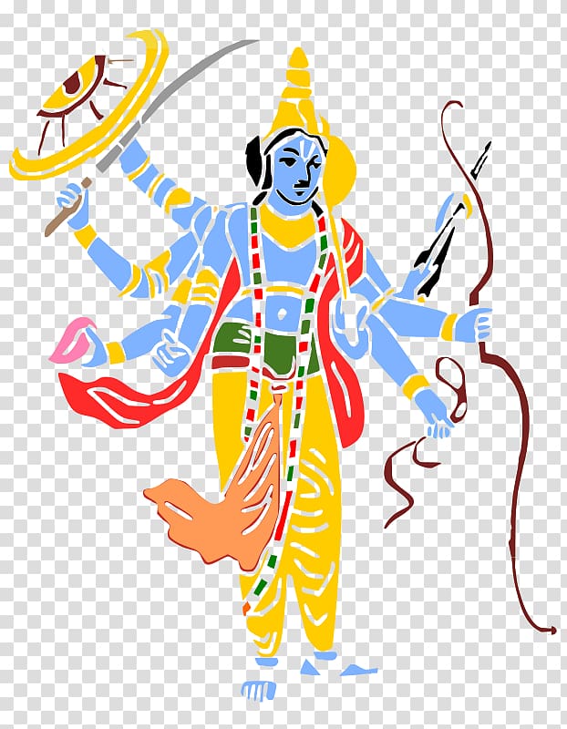 Rama Hanuman Shiva Krishna , vishnu transparent background PNG clipart