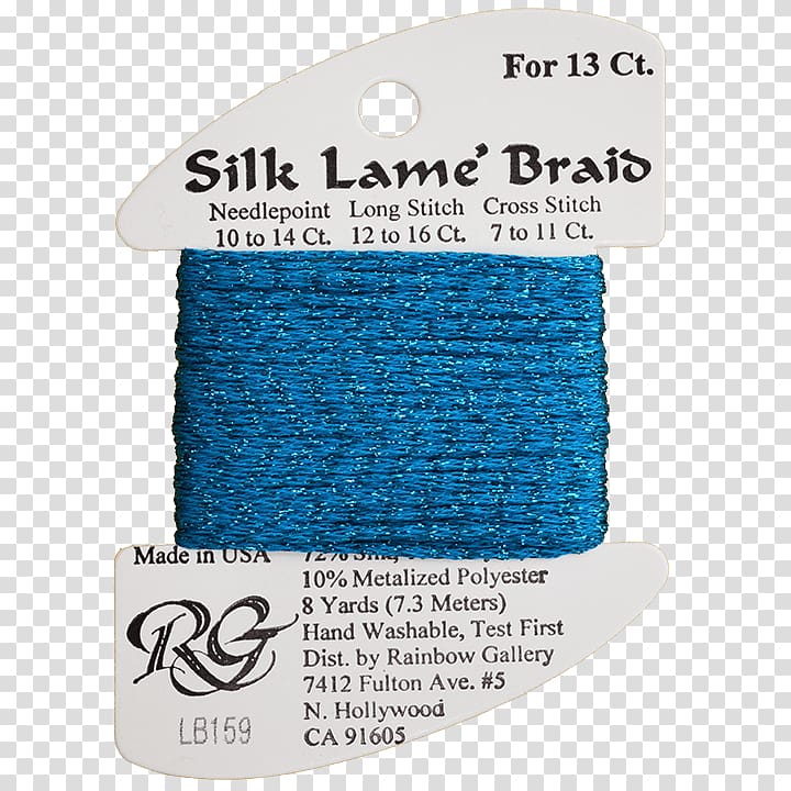 Yarn Needlepoint Silk Lamé Embroidery, Silk Thread transparent background PNG clipart