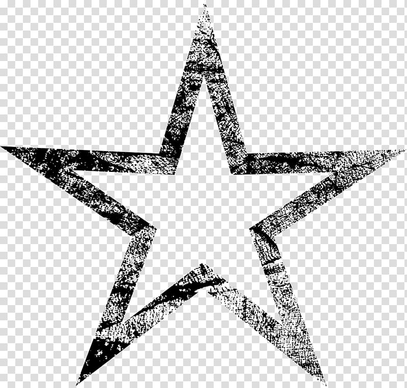 Star Grunge, 5 stars transparent background PNG clipart