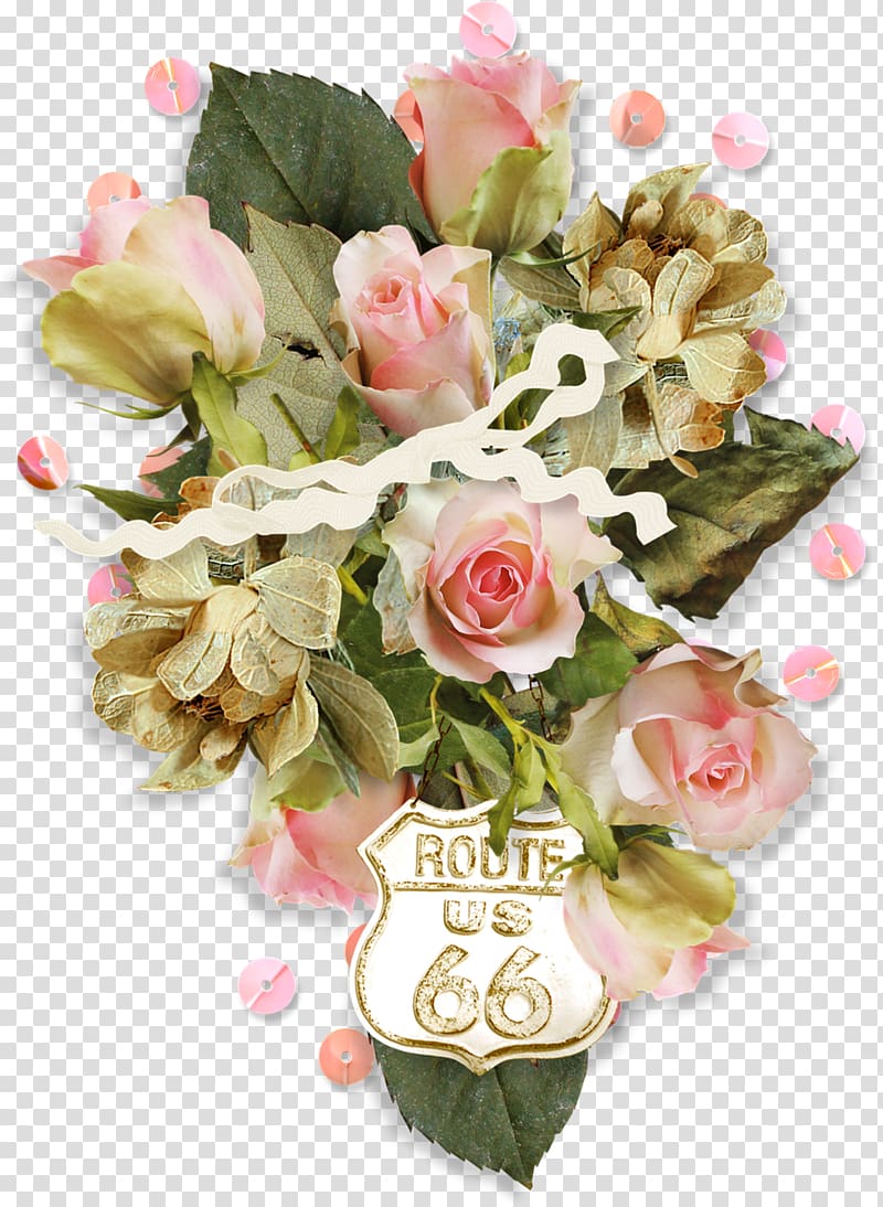 Garden roses Floral design Flower bouquet, Floral decorative pattern transparent background PNG clipart