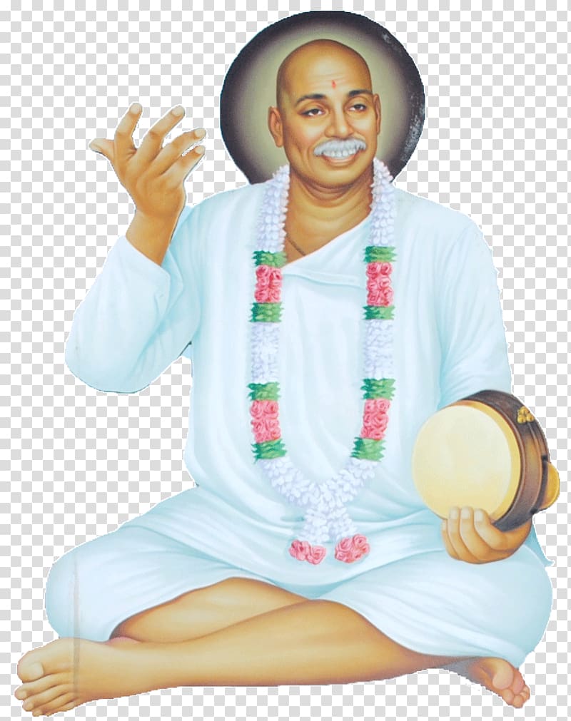 Tukdoji Maharaj Gramgeeta Amravati Saint Hindu, sant transparent background PNG clipart