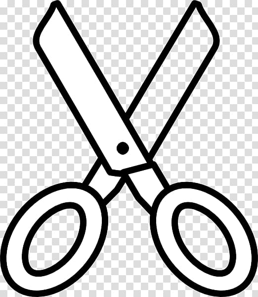 Scissors Comb Hair-cutting shears , Simple Scissors transparent background PNG clipart