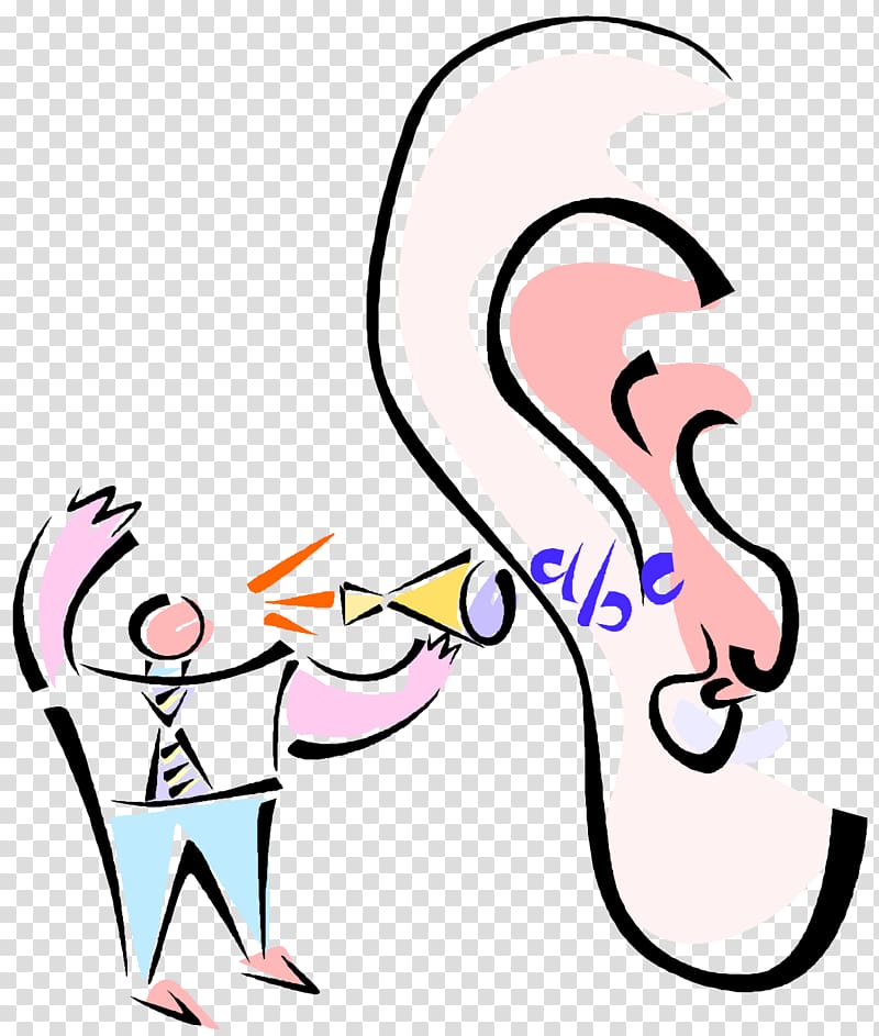 cartoon ears listening