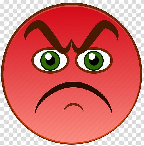red angry emoji , Anger Emoticon Smiley Emoji Icon, Angry Emoji transparent background PNG clipart
