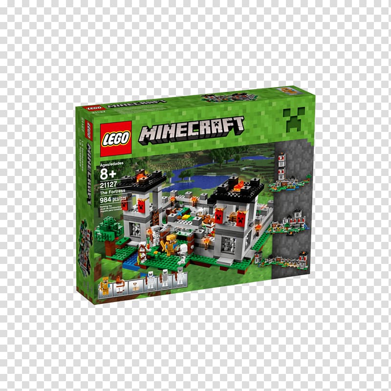 LEGO 21127 Minecraft The Fortress Lego Minecraft Lego minifigure, Lego Canada transparent background PNG clipart