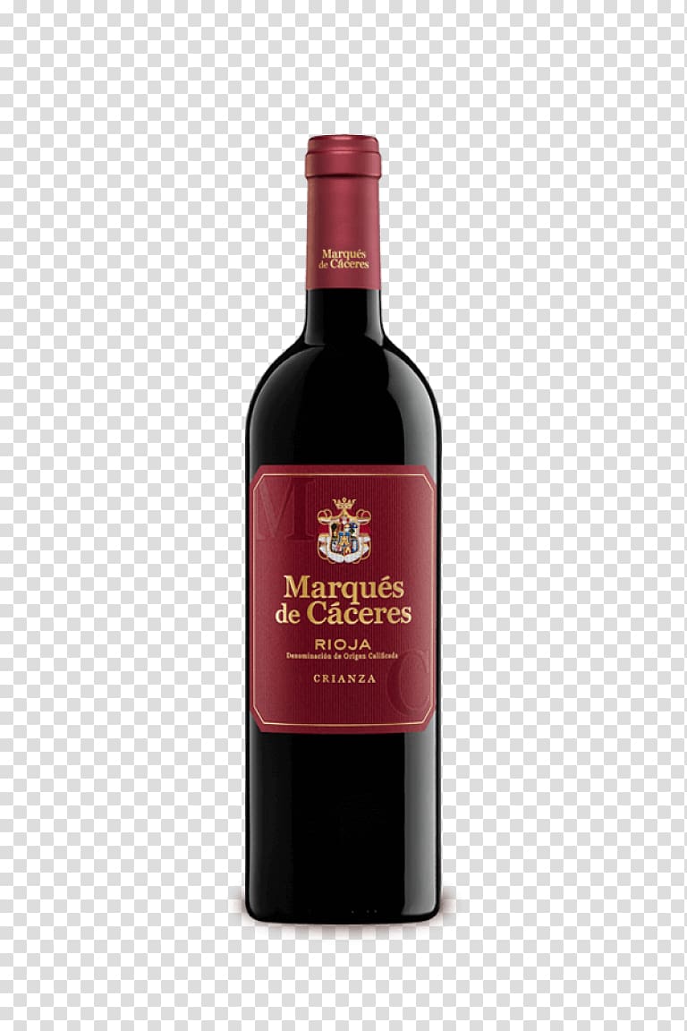 Red Wine Rioja Marques de Caceres Grenache, wine red transparent background PNG clipart
