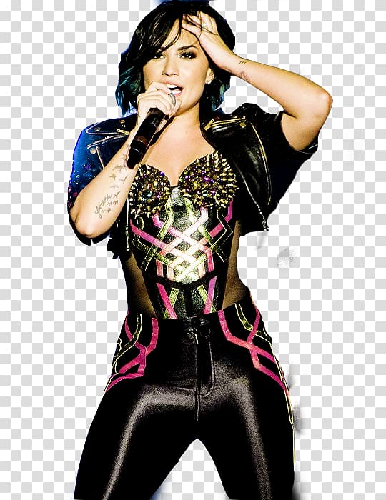Demi Lovato Demi World Tour Singer Really Don\'t Care, 30 Minutes transparent background PNG clipart