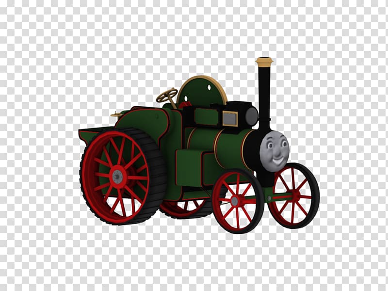 Thomas Trevor the Traction Engine Sodor Peter Sam Trainz, others transparent background PNG clipart