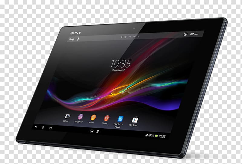 Sony Xperia Z2 tablet Sony Xperia Tablet S Sony Xperia Z4 Tablet Sony Xperia Tablet Z, android transparent background PNG clipart