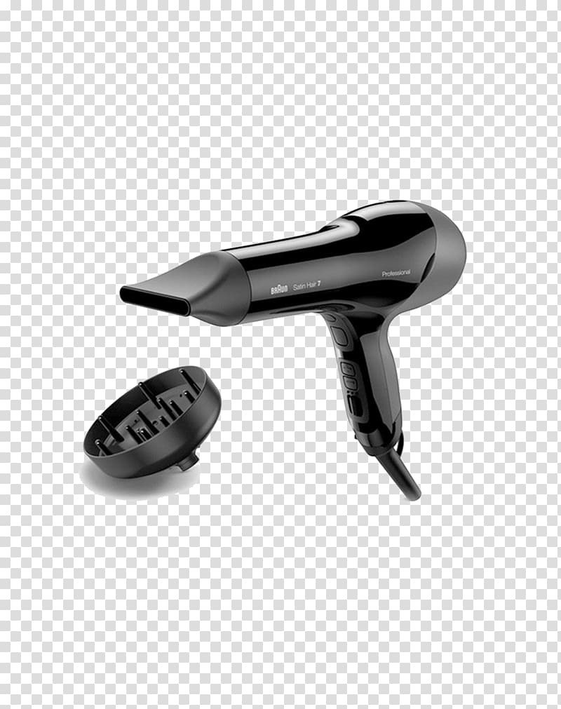 Hair iron Hair dryer Hair care Braun, Hot and cold air hair dryer thermostat transparent background PNG clipart