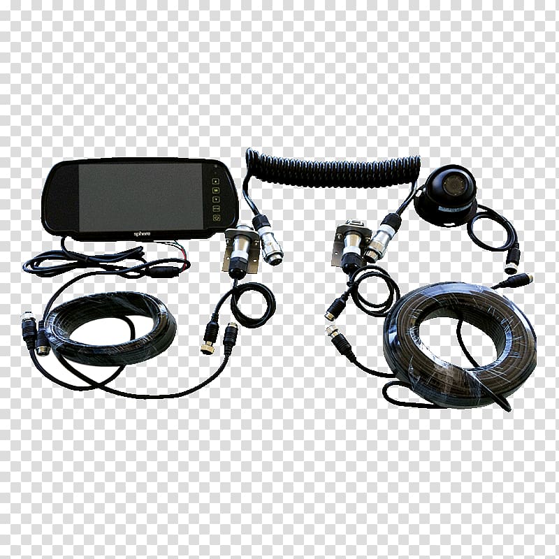 Reversing Backup camera Rear-view mirror Motorhome, Camera transparent background PNG clipart