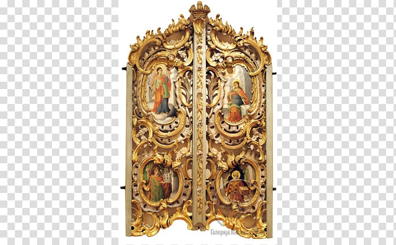 Age of Enlightenment 18th century Baroque Painting Iconostasis, baroque transparent background PNG clipart