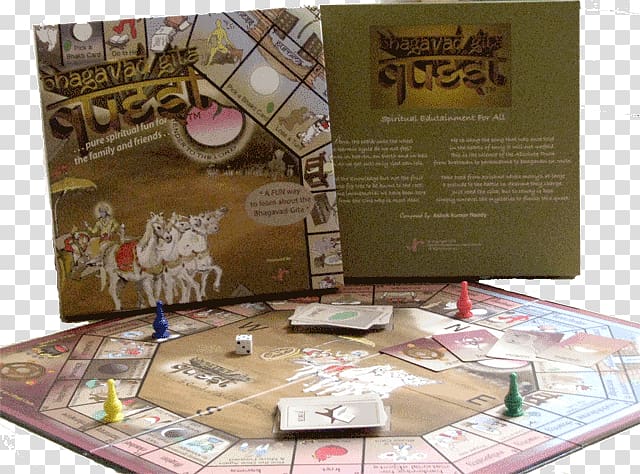 Board game Bhagavad Gita Tabletop Games & Expansions Spirituality, Bhagavad Gita transparent background PNG clipart