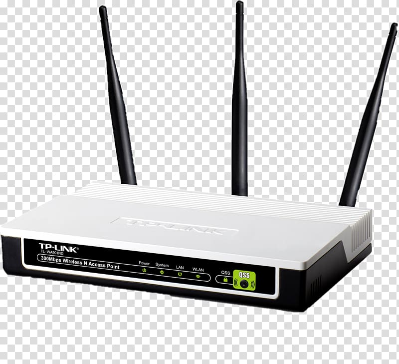Wireless Access Points TP-Link Router DSL modem, multiple transparent background PNG clipart