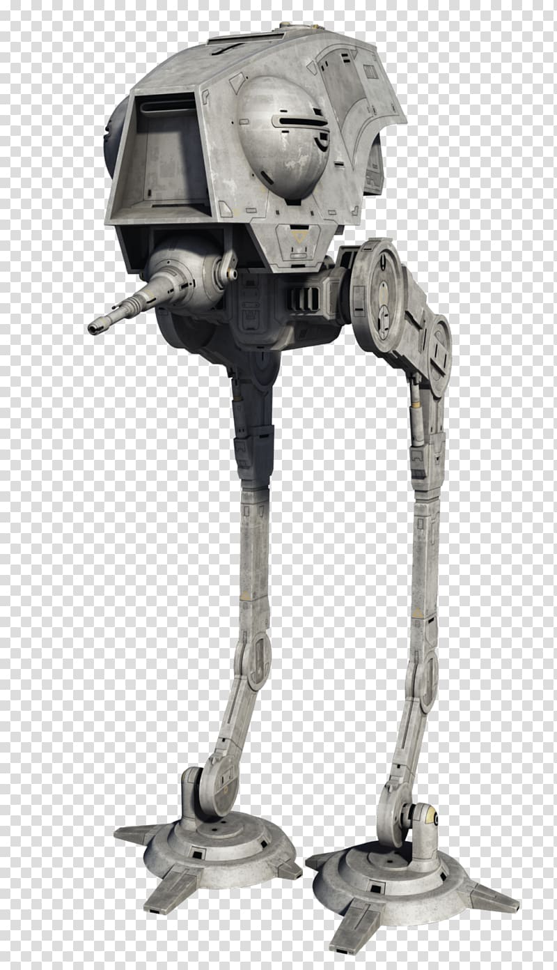 Star Wars: The Clone Wars All Terrain Armored Transport AT-ST Walker, stormtrooper transparent background PNG clipart