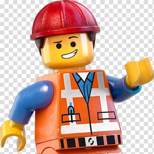 Emmet Lego minifigure Lego Dimensions, peps transparent background PNG clipart
