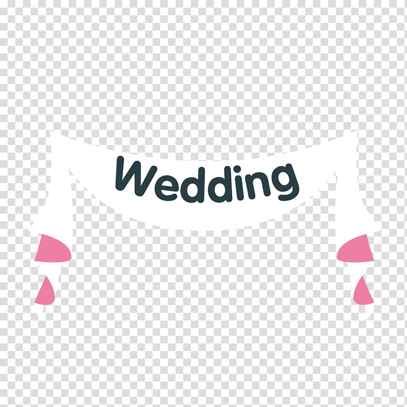 White Wedding Computer file, Cartoon cute white valance transparent background PNG clipart